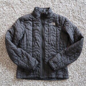The North Face Jacket Women's Small S Bombay Quilted Mid Layer Puffer Black